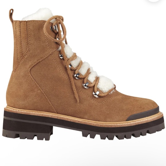 🌸MARC FISHER🌸 Izzie Lugsole Ankle Boots Size: 6M - Picture 3 of 12